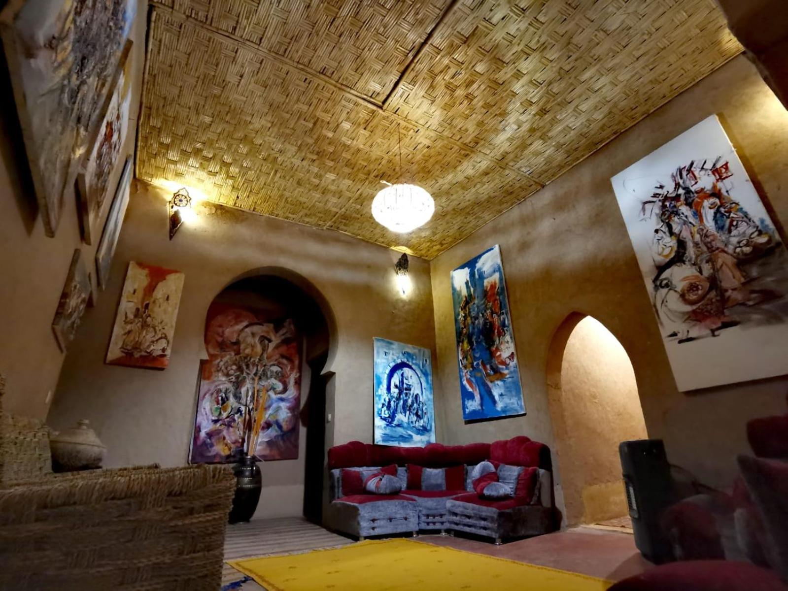 Kasbah Du Peintre Bed & Breakfast Aït Benhaddou Eksteriør bilde