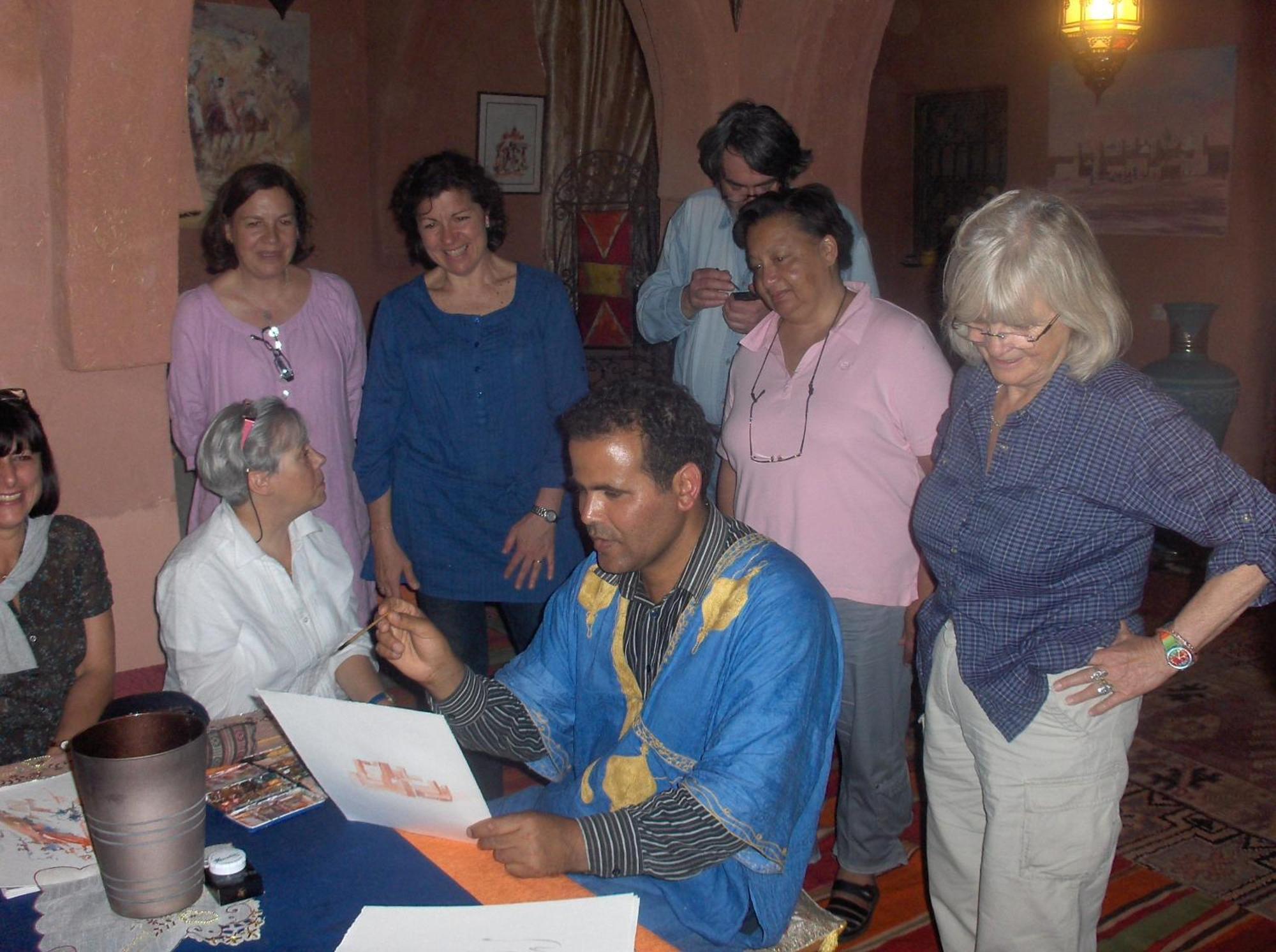 Kasbah Du Peintre Bed & Breakfast Aït Benhaddou Eksteriør bilde
